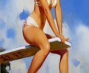 Tribute to Gil Elvgren from 3x all gil video