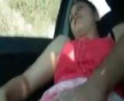 Arab Girl Fingered & Moans In The Car from saudi arab car sexs