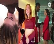 BBC Sluts PMV from actress naomi scott kissing screen