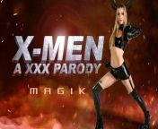 Haley Reed As Powerful X-MEN Mutant MAGIK Loses Her Virginity VR Porn from xmen cart