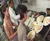 Handsome Restaurant Staff Enjoy a Sweaty Suck Session! from naked gay boys teen