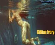 Kittina submerges herself in to the hot pool from super kiyooka teen nude petit tomato rikitakeg fat mallu aunty shakeela sex