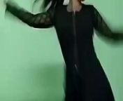 Ajina Menon Sexy Black Frock Tik Tok Actress 4 from samyuktha menon leaked video