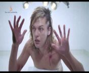 Milla Jovovich - Resident Evil 2002 from residet evil 2 white legging claire