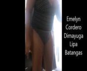 Emelyn Cordero dimayuga strips ready for cock in makati from emeriti scandal filipino