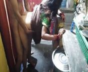 Very cute sexy Indian housewife kitchen sex from kitchen sexiest india