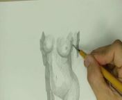 How to draw a nude body really easy from how to draw a realistic portrait using charcoal dust
