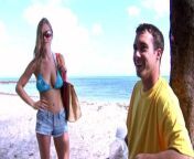 Beautiful slim big tits milf Ivana Bianchi gets laid on the beach from xxx sex sex ivana xossip fake nud