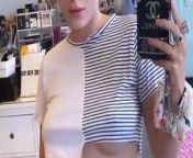 Bella Thorne - Underboob selfie 6-10-2020 from bella thorne topless nip slip video