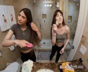 Teen Nina Nieves Shaves Her Cunt And Gets Lesbian Fucked By Hot Megan! from small girls cunt