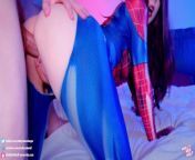 Sexy Mary Jane fucks in Spiderman costume - MollyRedWolf from mollyredwolf ankha