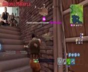 SUPER BIG ASS BRAZILIAN GETS ANAL FUCK AFTER PLAYING FORTNITE from sexole