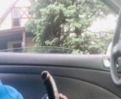 BBC Dick Flash! Stroking in Car during Quarantine gets Caught! from dick flash reaction at bus