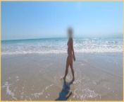 Exhibitionist Wife Beach Voyeur 4k | Fully Nude | Wifey Does from jeetendra fully nude