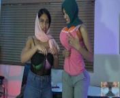 What?Balloon Stuffings in boobs and ass?How can this be with 2 women!? from indian girl dance at h