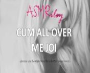 EroticAudio - ASMR Cum All Over Me, JOI, Encouragement, CumSlut from audiostory