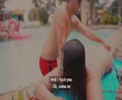 Strangers Catch Me Fucking In Public Pool and i make a big squirt kathalina7777 from pool