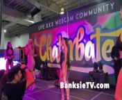 Banksie x EXXXotica - 1st Appearance! Dancing & Skating Fun! This Time Last Year... Throwback 2019 from expos