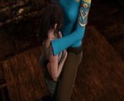Futa - Zelda x Lara Croft - 3D Porn from faider