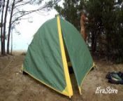 How to set up a tent on the beach naked. Video tutorial. from sib mouse nude img videos