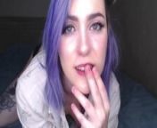 Girl talks to you sweetly while masturbating your cock POV from gxe
