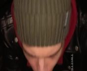 Sucking a big cock and swallowing straight men stranger's cum. from xxx porno gay