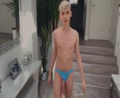 Sexy Twink Kai takes a Hot Pounding from his Fit Boyfriend Zilv from twink thong