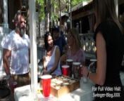 Sharing Wives for a Hot Outdoor Fuck from skarlet knight party xxx
