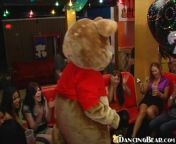 DANCING BEAR - Gang Of Hoes Receiving Gift Of Dick From Hung Male Strippers At Wild CFNM Party from yeraldin gonzález des