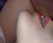 Please use my mouth to cum, it's delicious! from sneaking up on my s