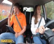 Driving School Stacey Cruz Gets Screwed by her Driving Instructor from minmin nudeive