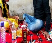 Desi bhabhi drinking a daru and doing sex indevar from real village dehati bh