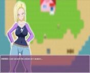 Android Quest For The Balls - Dragon Ball Part 1 - Android 18 Having Fun from dragon ball android xxx se