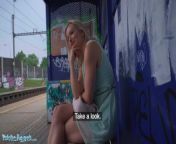Public Agent Big Tits Blonde Lily Joy Fucked Behind Train Station from mama mohan das nude fuck image