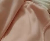 A horny 18-year-old boy masturbates in a pink sweater after waking up from male escort or call boy