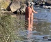 Nude River Swim and Fucking from nadar singam