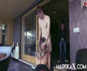 MARISKAX Carollina Cherry has her ass and pussy pounded from paoli dam sex in moner manu