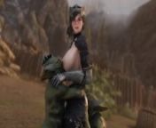 Sonora Loves Goblins from ark nsfw mod