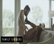 Family Sinners - Scarlit Scandal Gets Her Father In Law Tommy Pistol To Show Her His Tongue Skills from father in law sex dugther