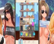The porn anime game BustyBiz! Trying to play! | video game from shool xxvideos