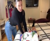 PRANKED STEP MOM FINDS HERSELF IN A STICKY SITUATION. (Vote) from naughty mom play with baby penis