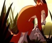 Patreon Blitzdrachin : Straight yiff animation , cum inside, size difference , fox and rabbit from patreon leeesovely