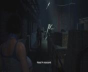 Girl with big huge boobs and bikini in the zombie world | Porno game from last of us 2 nude