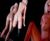 [MMD] Kara - Mister Nude Vers. 2B A2 NierAutomata 3D Erotic Dance from mmd kpop upampdown