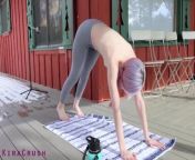 Topless Outdoor Yoga In Colorado! from 大连金州区外围美女电话微信132 1517 6638 oei