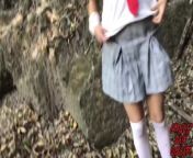 Hot mexican schoolgirl skips class to get fucked in the woods (part 1) from sexxxxx in forest