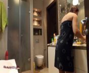 OMG! FUCK WIFE&apos;S BEST FRIENDIN BATHROOM WHEN THE WIFE WAS IN SHOWER! WILL SHE NOTICE? from in the woods she gets fucked doggy style
