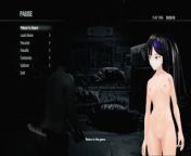 [Vtuber] Miyu plays RE3 Remake (nude mod) [pt1] from scarlet nexus　nude mod