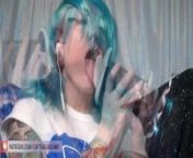 SFW ASMR - Trippy Ear Licking - Non-Nude Earth Chan Cosplay - Binaural Layered NO TALKING Ear Eating from chake chan nude vide