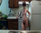 Juicy Babe with Squeezable Cheeks Squeezes Some OJ! Naked in the Kitchen Episode 30 from oj